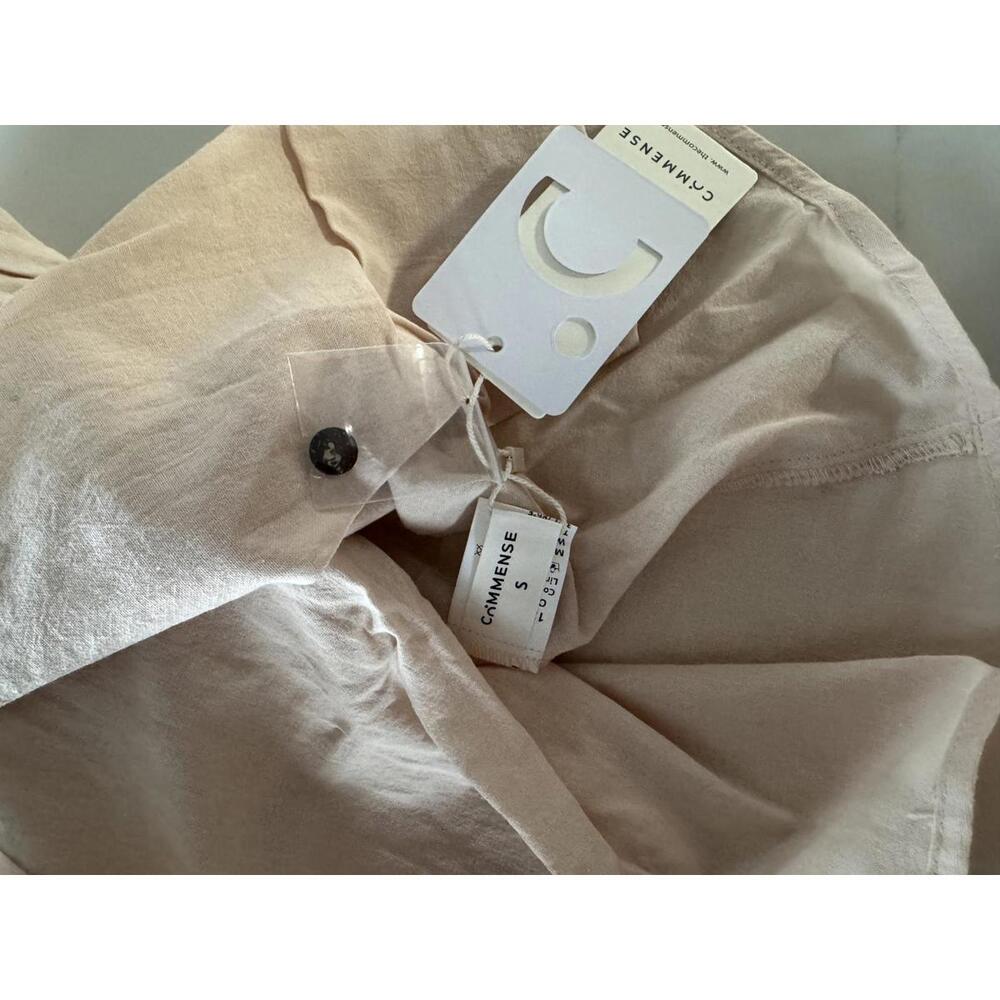 Commense Boho Cream Maxi Dress with Ruffle Details - Size Small - Picture 5 of 6
